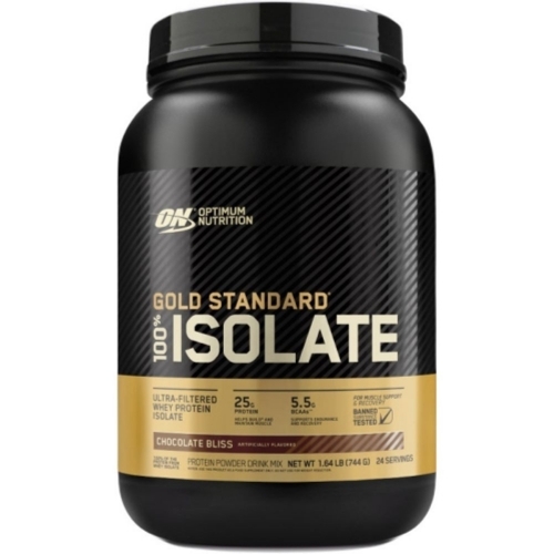 100% Isolate Gold Standard Sabor Chocolate (744g) - Optimum Nutrition