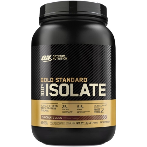 100% Isolate Gold Standard Sabor Morango (720g) - Optimum Nutrition