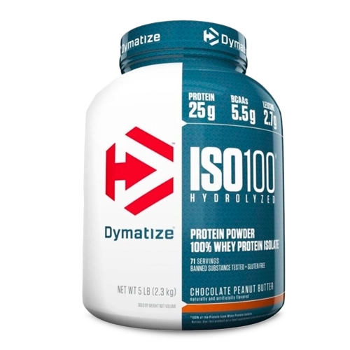 Iso 100 Hydrolyzed Sabor Chocolate com Amendoim (2,3Kg) - Dymatize