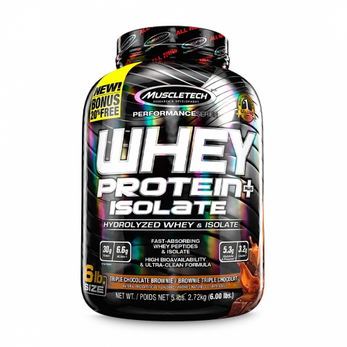 Whey Protein Isolate Sabor Chocolate Brownie (2,72Kg) - Muscletech