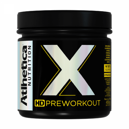 X HD - Preworkout Sabor Citrus Punch (450g) - Atlhetica Nutrition