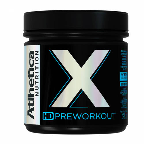 X HD - Preworkout Sabor Blue Ice (450g) - Atlhetica Nutrition