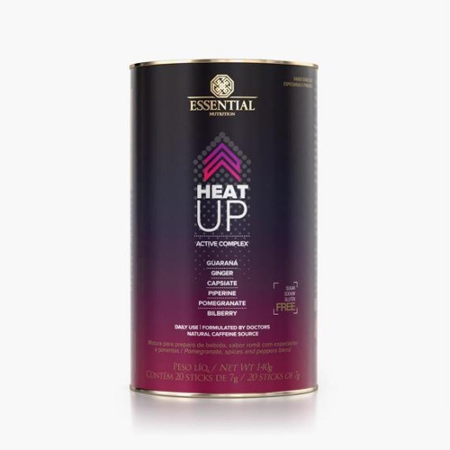 HEAT UP sabor Romã (Lata c/ 20 unidades de 7g) - Essential Nutrition