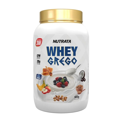 Whey Grego Sabor Natural  (900g) - Nutrata