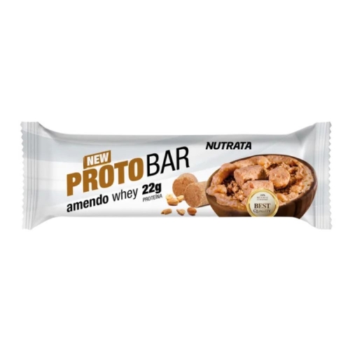ProtoBar Sabor Creme de  Amendoim (1 unidade de 70g) - Nutrata