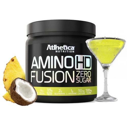 Amino HD Fusion Sabor Morango com limão (450G) Atlhetica Nutrtion
