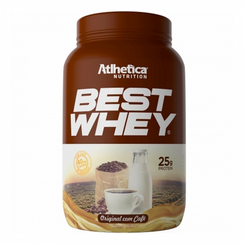 Best Whey Sabor Original com Café (900g) - Atlhetica Nutrition
