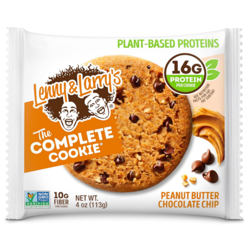The Complete Cookie Sabor Peanut Butter Choco Chip (113g) - Lenny & Larry's