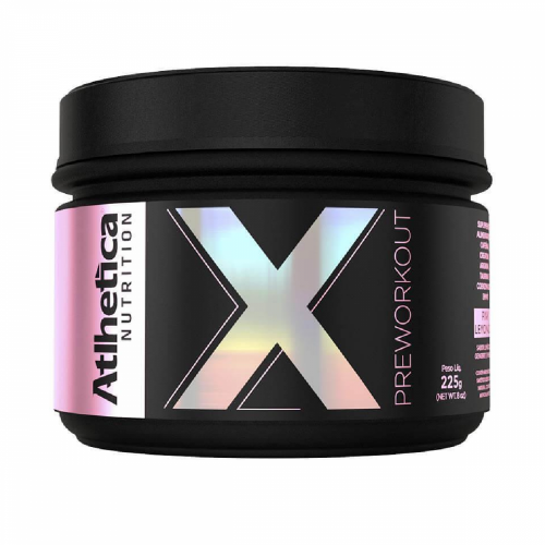 X - Preworkout Sabor Pink Lemonade (225g) - Atlhetica Nutrition