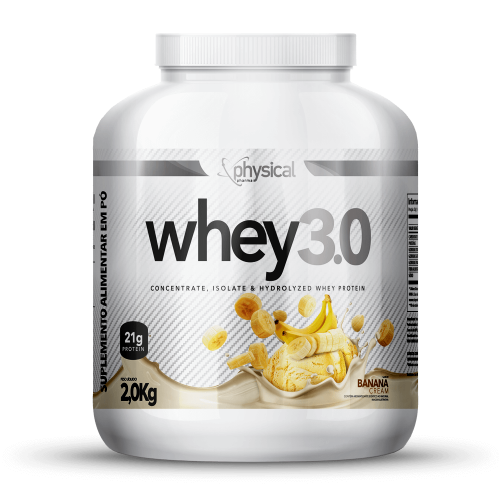 Whey 3.0 Sabor Banana (2Kg) - Physical Pharma