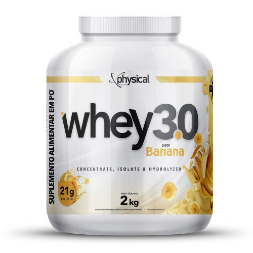 Whey 3.0 Sabor Banana (2Kg) - Physical Pharma