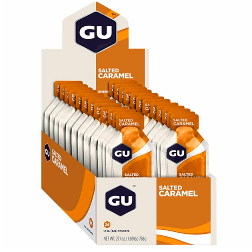 Energy Gel Sabor Salted Caramel (24 Sachês de 32g) - GU