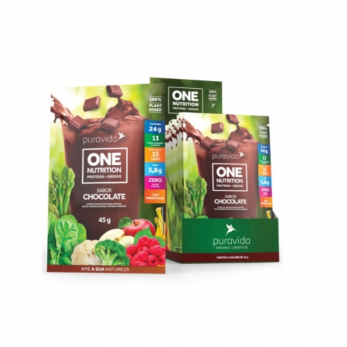 One Nutrition sabor Chocolate (1 Sachê de 45g cada) - Pura Vida