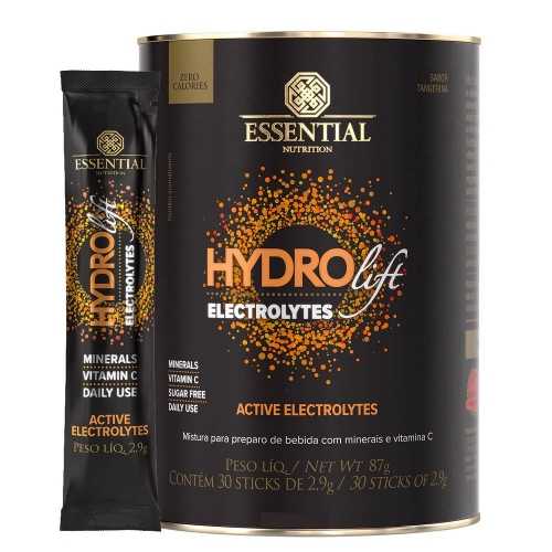 Hydro Lift Sabor tangerina (30 Sachês) - Essential Nutrition