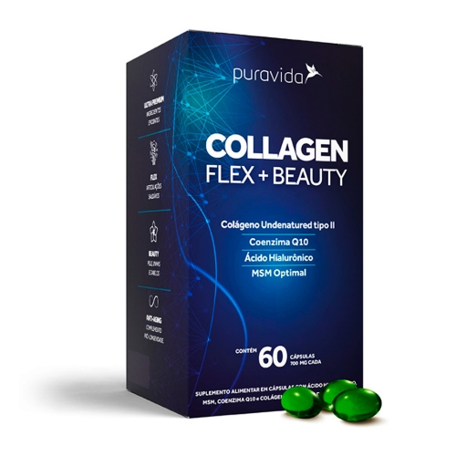 Collagen Flex + Beauty (60 Cápsulas) - Pura Vida