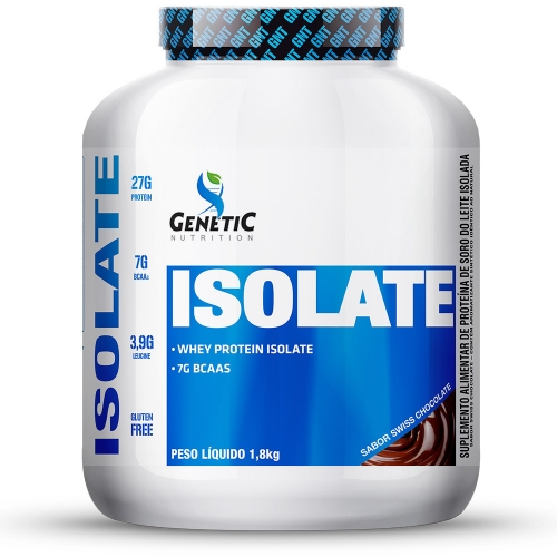 Isolate Sabor Chocolate Swiss (1,8kg) - Genetic Nutrition