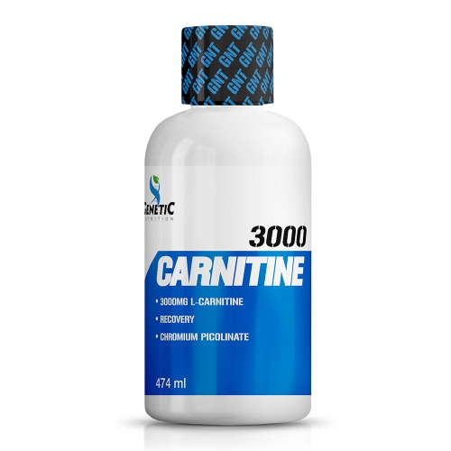 L-Carnitina 3000 (C/ Cromo) Sabor Limão (474ml) - Genetic Nutrition