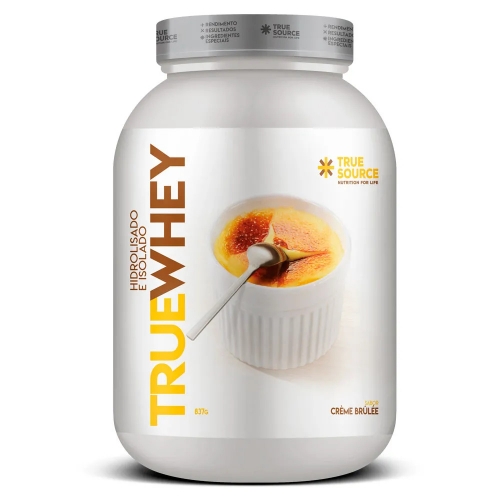 True whey Sabor Vanilla Crème Brûée (837g) - True Source