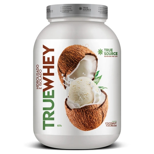True whey Sabor Coconut Ice Cream (837g) - True Source