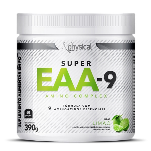 Super EAA-9 Sabor Limão (390g) - Physical Pharma