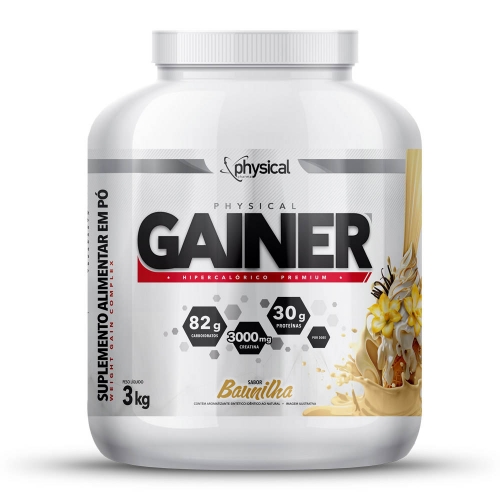 Physical Gainer Sabor Baunilha (3kg) - Phsyical Pharma