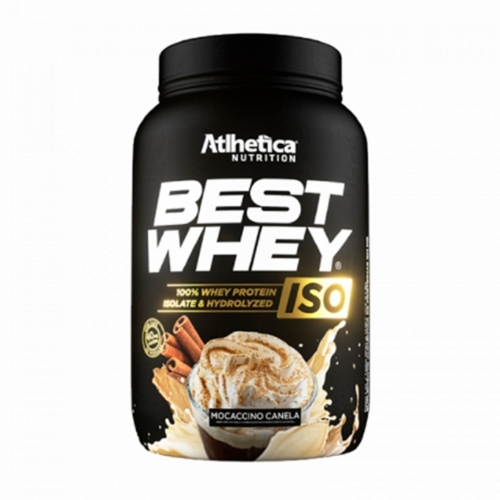 Best whey Iso Sabor Mocaccino e Canela (900g) - Atlhetica Nutrition