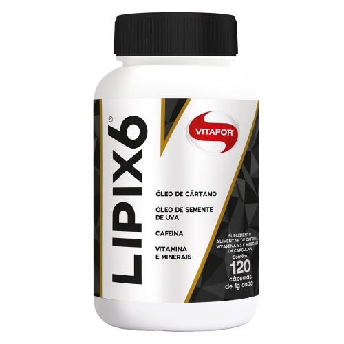 Lipix 6 (120 Cápsulas) - Vitafor