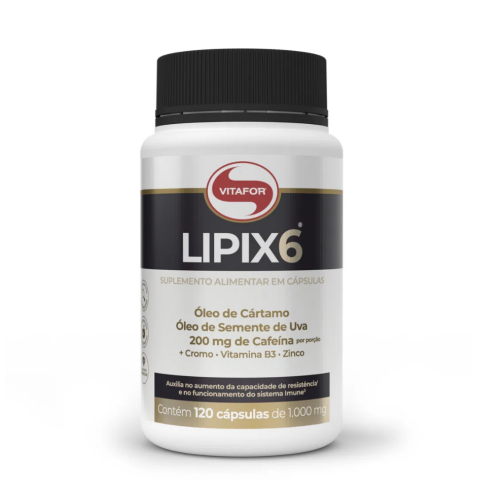 Lipix 6 (120 Cápsulas) - Vitafor