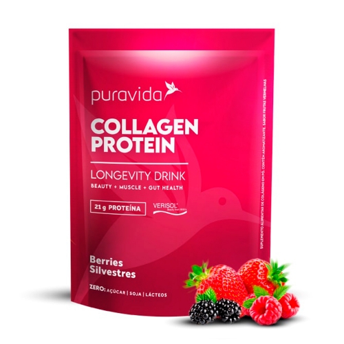 Collagen Protein (450g) Berries Silvestres - Pura Vida