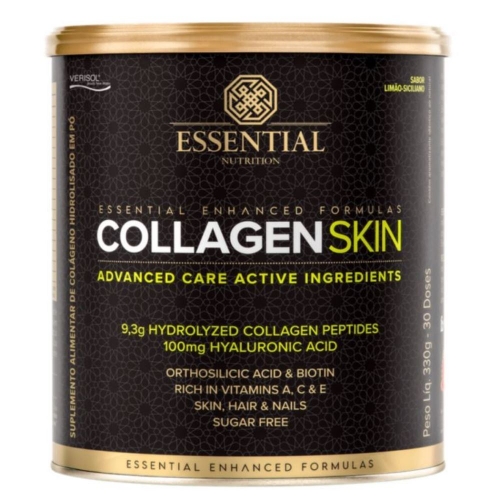 Collagen Skin - Colágeno Hidrolisado (330g) Limão Siciliano - Essential