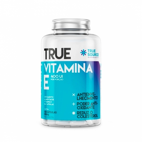 True Vitamina E 400UI (100 Cáps) - True Source