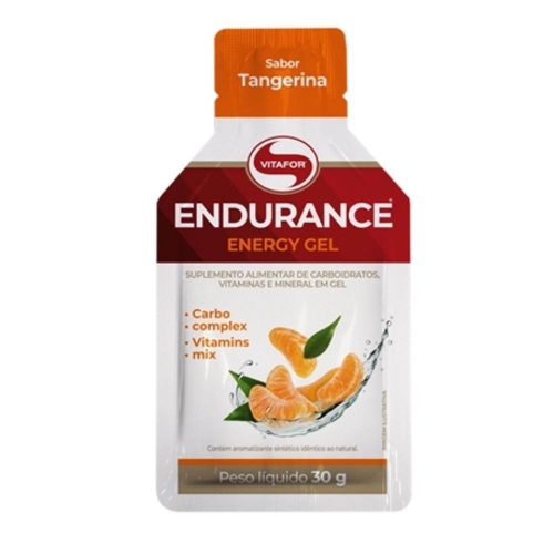 Endurance Energy Gel Sabor Tangerina (1 Sachê de 30g) - Vitafor