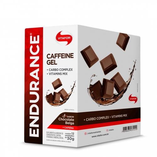 Endurance Caffeine Gel Sabor Chocolate Belga (Cx com 12 Sachês de 30g) -  Vitafor - Corpo & Vida Suplementos Alimentares e Vitaminas - Corpo & Vida  Suplementos Alimentares e Vitaminas