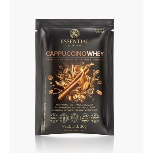Cappuccino Whey Hidrolisado Sach� (36g) - Essential