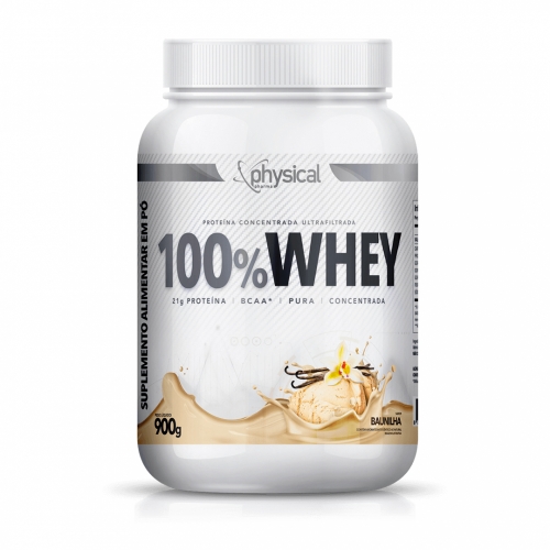 100% Whey Sabor Baunilha (900g) - Physical Pharma