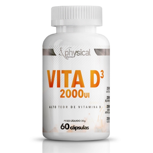 Vitamina D3 (60 Cápsulas) - Physical Pharma