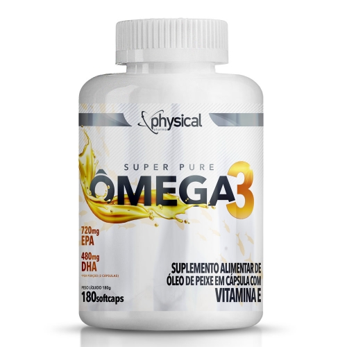 Super Pure Ômega 3 (180 Cápsulas) - Physical Pharma