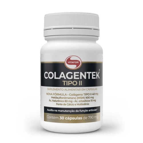 Colagentek II (30 Cápsulas) - Vitafor