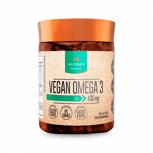 Vegan Omega 3 DHA (60 Cpsulas) - Nutrify