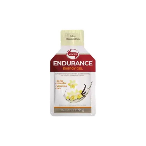 Endurance Energy Gel Sabor Baunilha (1 Sachê de 30g) Vitafor Corpo & Vida Suplementos