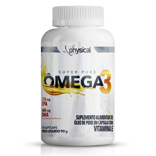 Super Pure �mega 3 (90 C�psulas) - Physical Pharma