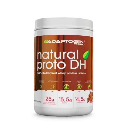 Natural Proto DH Sabor Chocolate (454g) - Adaptogen Science Val: 07/21