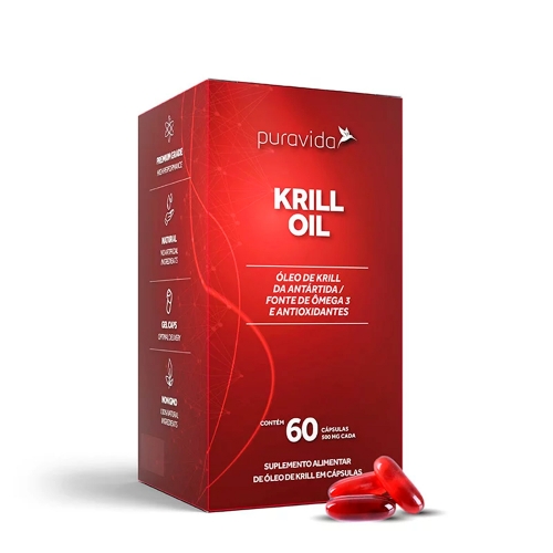 Krill Oil (60 Cápsulas) - Pura Vida