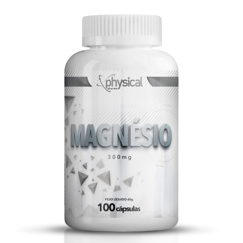 Magnsio 300mg (100 Cpsulas) - Physical Pharma