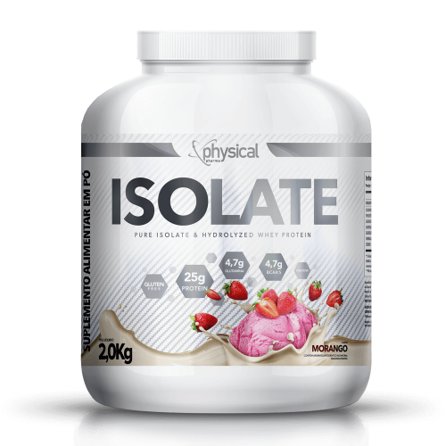 Isolate Sabor Morango (2kg) - Physical Pharma