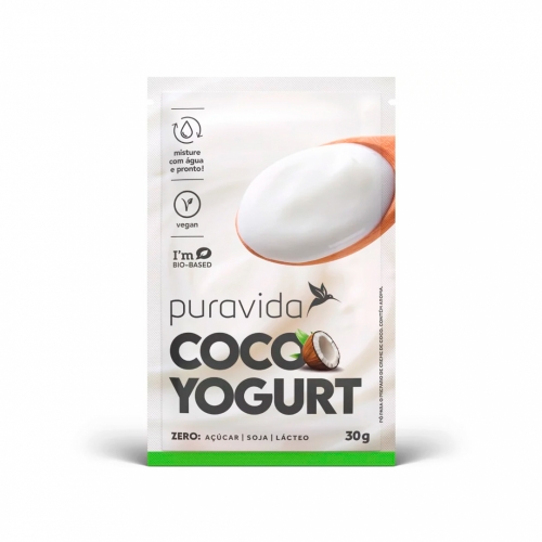 Coco Yogurt  Sabor Iogurte (1 Sachê de 30g) - Pura Vida