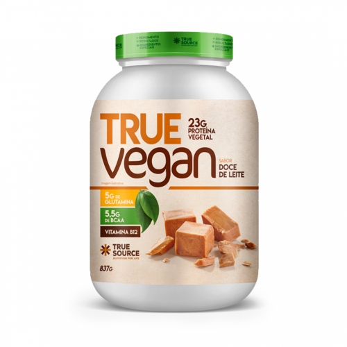 True Vegan sabor Doce de Leite (837g) - True Source