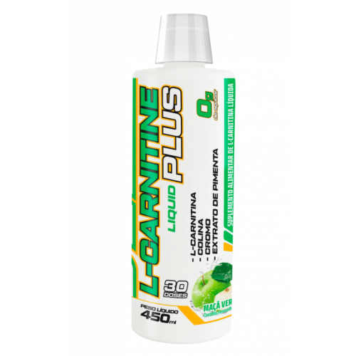 L-Carnitine Plus Sabor Maçã Verde (450ML) - Adaptogen Science