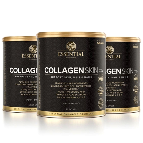 Kit 2unid Collagen Skin Sabor Neutro (330g)  - Essential