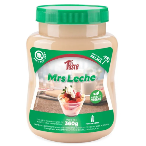 Mrs Leche Creme para sobremesas Sabor Leite Condensado (360g) - Mrs. Taste